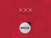 Amsterdam Bubbleconf poster